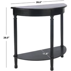 Tinsley 1/2 Round Console Table - CNS5723 -Safavieh -Heaco GUEST 01055180 c380 4d4d 8f91 dd47ac9cf330