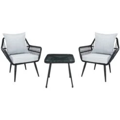 Londyn 3 Piece Lounge Set - Indoor/Outdoor - PAT9031 - Safavieh 20 Londyn 3 Piece Lounge Set - Indoor/Outdoor - PAT9031 - Safavieh -Heaco GUEST 01f2837d ae0c 44f7 bd25 60c8c45215d2