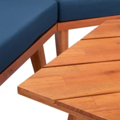 Lansen 4 Pc Corner Living Set - Indoor/Outdoor - PAT7055 - Safavieh -Heaco GUEST 050a6ccc 8078 40e7 8b59 1b03cea2fc24