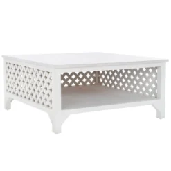 Squall Square 1 Shelf Coffee Table - White Washed - Safavieh 13 Squall Square 1 Shelf Coffee Table - White Washed - Safavieh -Heaco GUEST 0525944f 098d 4b18 b2ae 20a048e2cc94