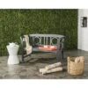 Moorpark 2 Seat Bench - Outdoor - Safavieh -Heaco GUEST 058924d4 56ad 4f05 857c e0d02ea36479