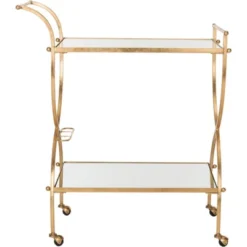 Lucretius Bar Cart - Safavieh -Heaco GUEST 05b7b5ca a1de 4370 a12c b5f141b86a3a