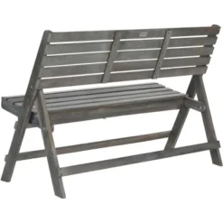 Luca Folding Bench - Outdoor - Safavieh -Heaco GUEST 0a35b372 c3aa 442d 8eba bcff1e7262ef