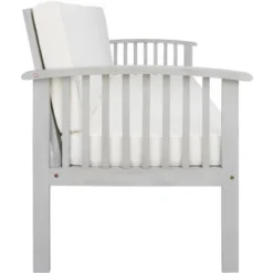 Finnick Bench - Outdoor - Safavieh -Heaco GUEST 0b8cfc88 6fea 42f5 bb22 ab04cf79810b