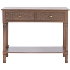 Halton 2 Drawer Console Table - CNS5718 -Safavieh -Heaco GUEST 0cbc0bbc f96d 44d5 a767 ba4df0c3b061