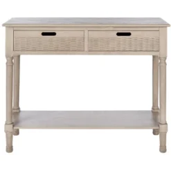 Landers 2 Drawer Console Table - CNS5710 -Safavieh -Heaco GUEST 0d6e4ad6 577e 4f97 9ae9 ac4daf3c356f