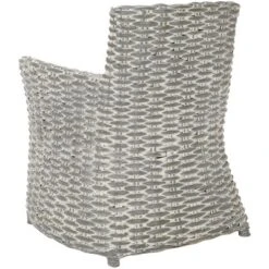 Cabana Rattan Arm Chair - Grey White Wash - Safavieh -Heaco GUEST 0e9bd602 5725 44f6 ad9e 69aca54a46e5