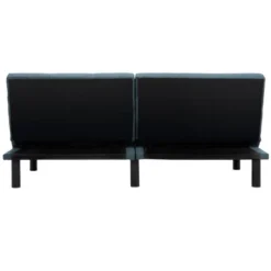 Astoria Foldable Futon Bed - LVS2003 - Navy/Black - Safavieh -Heaco GUEST 0eb6d703 e8a2 422c b3cd 33b54342de49