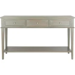 Manelin Console With Storage Drawers - Safavieh -Heaco GUEST 0f6d7fd9 34b0 448a 8f96 9e614351125c