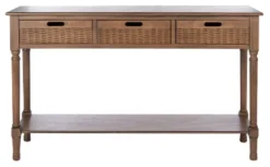 Landers 3 Drawer Console - Safavieh -Heaco GUEST 118503bf d8aa 45a8 aa9a 3ae18142e581