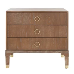 Lorna 3 Drawer Nightstand - FOX6232 - Safavieh Couture 23 Lorna 3 Drawer Nightstand - FOX6232 - Safavieh Couture -Heaco GUEST 124a327f 257f 498b 8f4b 11ee22b8b018