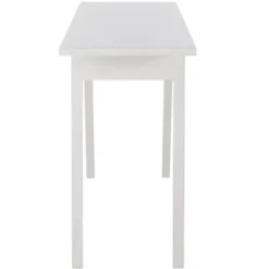 Manny Retro Mid Century Lacquer Console - White - Safavieh -Heaco GUEST 12de2b1a 8f24 4607 9c65 e002685bc007