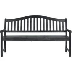 Mischa Bench - Outdoor - Safavieh -Heaco GUEST 15d945bc 0ada 4e30 8a19 08468ba645c1