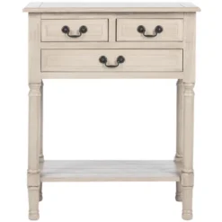 Primrose 3 Drawer Console Table - CNS5707 -Safavieh -Heaco GUEST 15e4a398 8dca 4855 933d 893be7944023
