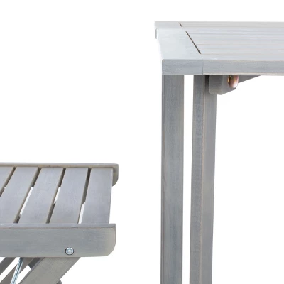 Gallo Balcony Bistro Set - Outdoor - PAT6751 - Safavieh 7 Gallo Balcony Bistro Set - Outdoor - PAT6751 - Safavieh - Image 5