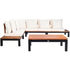 Fristal 3 Pc Living Set - Indoor/Outdoor - PAT7056 - Safavieh -Heaco GUEST 17afe62e 6525 49d9 934b e7ac32d28086