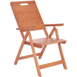 Rence Folding Chair (Set Of 2) - Natural - Safavieh -Heaco GUEST 18075db6 5f98 4d99 86ce 6bcd567aa9fb