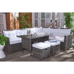 Miki 6Pc Corner Set - Indoor/Outdoor - PAT7708 - Safavieh