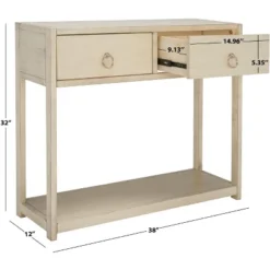 Sadie Console Table - CNS9200 -Safavieh -Heaco GUEST 191d1644 1e86 459d acb7 5fadeb990154