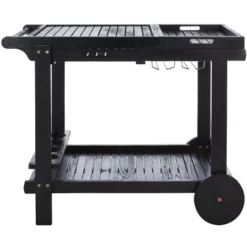 Orland Outdoor Tea Trolley - Safavieh -Heaco GUEST 1bbfe607 37f9 4a06 aee4 449bda18f4f3