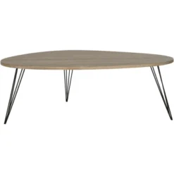 Wynton Retro Mid Century Wood Coffee Table - Safavieh -Heaco GUEST 1c1b9ea7 98da 47b8 9a34 10c513b63e9d