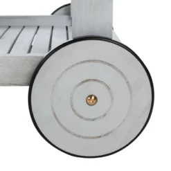 Orland Tea Trolley - Grey - Safavieh -Heaco GUEST 1c5492dd 5a8a 4ae5 a6b2 25b2a17c64da