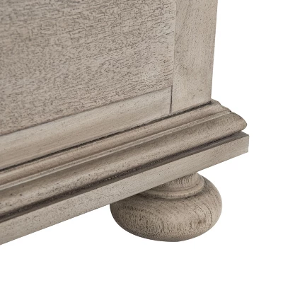 Allisyn 3-Drawer Wood Nighstand W/ Lockable Top Drawer - SFV7706 - Light Grey - Safavieh Couture 12 Allisyn 3-Drawer Wood Nighstand W/ Lockable Top Drawer - SFV7706 - Light Grey - Safavieh Couture - Image 10