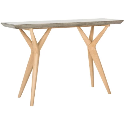 Ragna Concrete Console - Dark Grey - Safavieh 5 Ragna Concrete Console - Dark Grey - Safavieh - Image 3