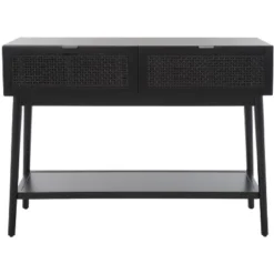 Baisley 2 Drawer Rattan Console - CNS5000 -Safavieh -Heaco GUEST 1f6c8a97 1223 4971 98e8 f9f2e421b847