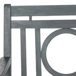 Montclair 3 Seat Bench - Outdoor - Safavieh -Heaco GUEST 20f9fd72 a3d4 4d49 9cee c89c566954bb