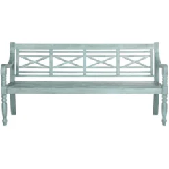 Karoo Bench - Outdoor - Safavieh -Heaco GUEST 21aa54f6 ce84 4741 84c0 30c6163fa4ca