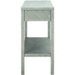 Asa 2 Drawer 1 Shelf Console Table - Turquoise/Antique Gold - Safavieh -Heaco GUEST 2332890a 8f8d 488b 862b 1a51d2363e13