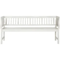 Brentwood Bench - Outdoor - Safavieh -Heaco GUEST 2366279d 4fc9 4a05 ada8 595f93a49c78