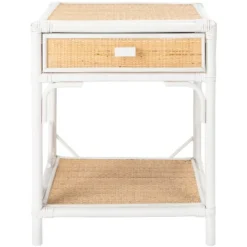 Roya 1 Drawer 1 Shelf Nightstand - NST4005 - Safavieh -Heaco GUEST 24e64fd7 612f 420f 9591 c8b4ec8e1866