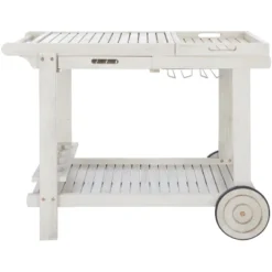 Orland Outdoor Tea Trolley - Safavieh -Heaco GUEST 2b200e18 0748 470f a7ea 54739fce529a
