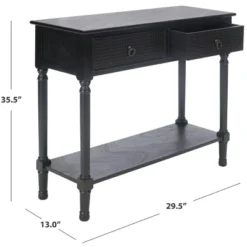 Haines 2 Drawer Console Table - CNS5727 -Safavieh -Heaco GUEST 2b85d0a0 0f37 49ea a837 c5a3a642546c