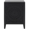Thea 1 Door Carved Nightstand - NST5300 - Safavieh