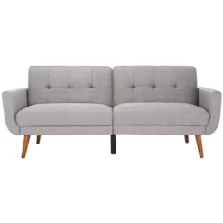 Bushwick Foldable Futon Bed - LVS2006 - Safavieh -Heaco GUEST 2c745cfb 8e71 49f9 a296 f839681394a8