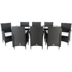 Hailee Dining Set - Outdoor - PAT7704 - Safavieh -Heaco GUEST 2f0447ce 44b0 4037 8a75 7298ce3021d3