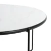 Wrena Round Coffee Table - White/Black - Safavieh 1 Wrena Round Coffee Table - White/Black - Safavieh -Heaco GUEST 2f4d5754 f41f 4a2b 9fdc 008aa262f94b