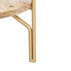 Flora Round Coffee Table - Natural/Brass - Safavieh 13 Flora Round Coffee Table - Natural/Brass - Safavieh -Heaco GUEST 3025dc36 39a7 4de1 846d 3a36c8abe2c1