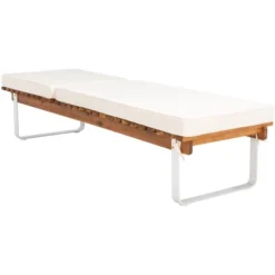 Nuca Sunlounger - Outdoor - PAT7084 - Natural/White -Safavieh 22 Nuca Sunlounger - Outdoor - PAT7084 - Natural/White -Safavieh -Heaco GUEST 3126a8c6 06a4 4d38 a160 0187328caf71