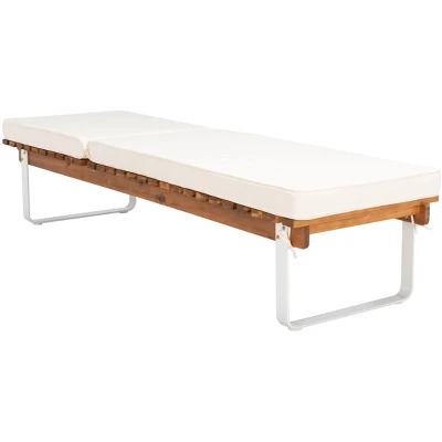 Nuca Sunlounger - Outdoor - PAT7084 - Natural/White -Safavieh 10 Nuca Sunlounger - Outdoor - PAT7084 - Natural/White -Safavieh - Image 8