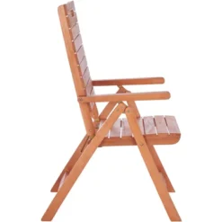 Rence Folding Chair (Set Of 2) - Natural - Safavieh -Heaco GUEST 32b9ff3e 9f1b 42c5 b9ee ecae430cc0ec