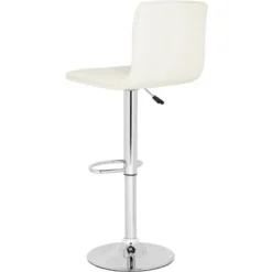 Arissa Swivel Bar Stool - White - Safavieh -Heaco GUEST 33e4fb4b 4a3e 4a20 a5d8 60d1210c2638