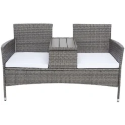 Viora Loveseat - Outdoor - Safavieh -Heaco GUEST 35785d93 6e24 42ff ac19 0408b3a33dfc