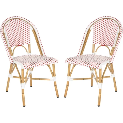 Salcha Indoor Outdoor French Bistro Side Chair (Set Of 2) - Safavieh 11 Salcha Indoor Outdoor French Bistro Side Chair (Set Of 2) - Safavieh - Image 9