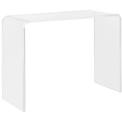 Atka Acrylic Console Table - FOX6016A - Clear - Safavieh Couture 4 Atka Acrylic Console Table - FOX6016A - Clear - Safavieh Couture - Image 2