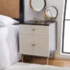 Genevieve 2 Drawer Nightstand - NST5002 - Safavieh