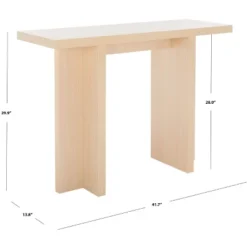 Florence Small Console Table - CNS9300A - Beige - Safavieh -Heaco GUEST 3b179e27 1b7c 4d29 b3c6 530089a03afa
